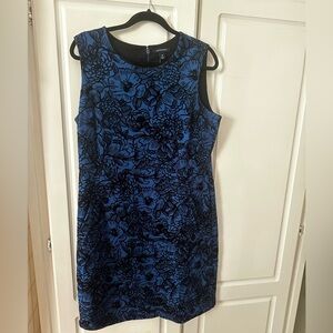 NWT Lands End Floral Dress with Pockets, 16